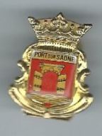 Port sur Saone Wappen, Pin