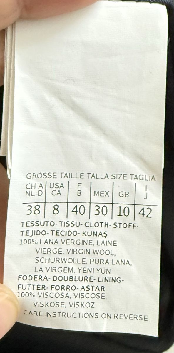 Max Mara Cappotti: MAX MARA Wollmantel Gr. 38 mit Lederdetails – Usato da Islikon venduto da Julies_wardrobe 5