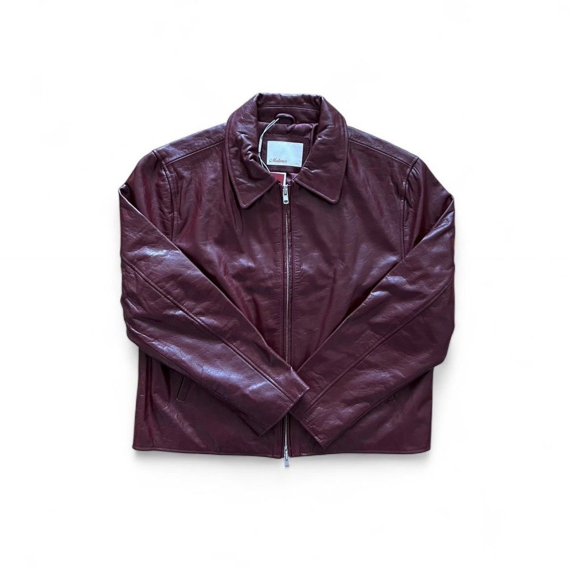 Jacken: Mutimer Bordeaux Lederjacke Grösse L NEU – Neu und originalverpackt aus St. Gallen von ome_g8v2