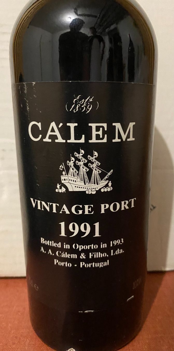 Wein: Porto Calem vintage 1991 – Neu (gemäss Beschreibung) aus Cully von Forninho