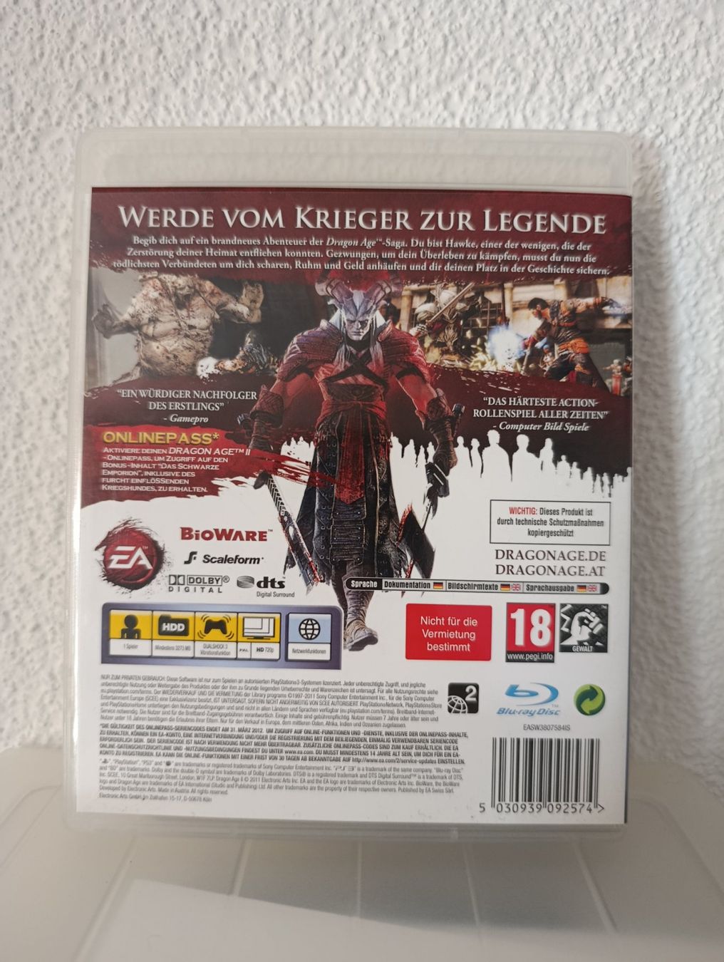 Sony Giochi: Dragon Age II - PS3 Spiel – Usato da Wil SG venduto da Donaldus 1