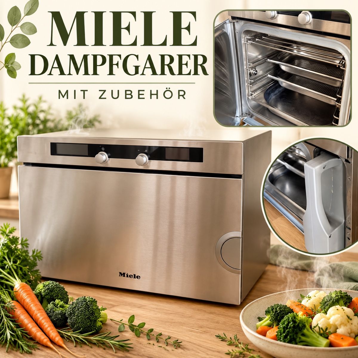 Miele Elettrodomestici da cucina: Dampfgarer Miele  – Usato da Regensdorf venduto da KlangderWolken
