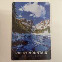 🇺🇸 USA Rocky Mountain National Park Schild (30x20cm) – OVP