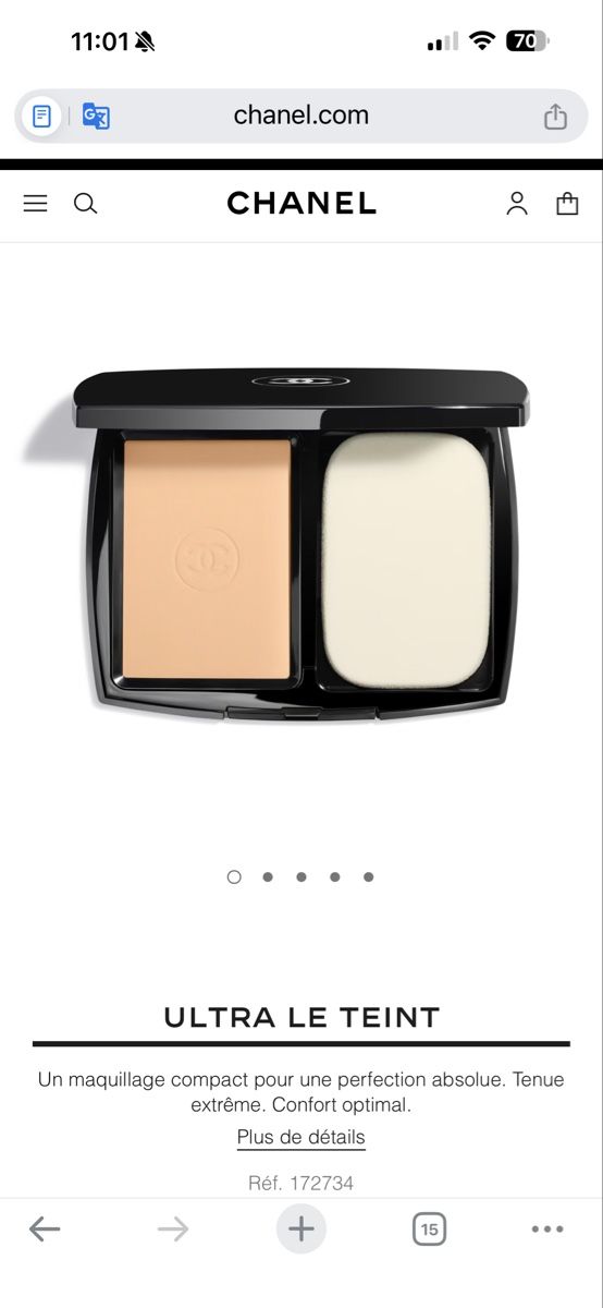 Chanel Make-up: Chanel - Fond Teint Compact  - B50 – Nuovo (secondo la descrizione) da La Sarraz venduto da Marina213 1