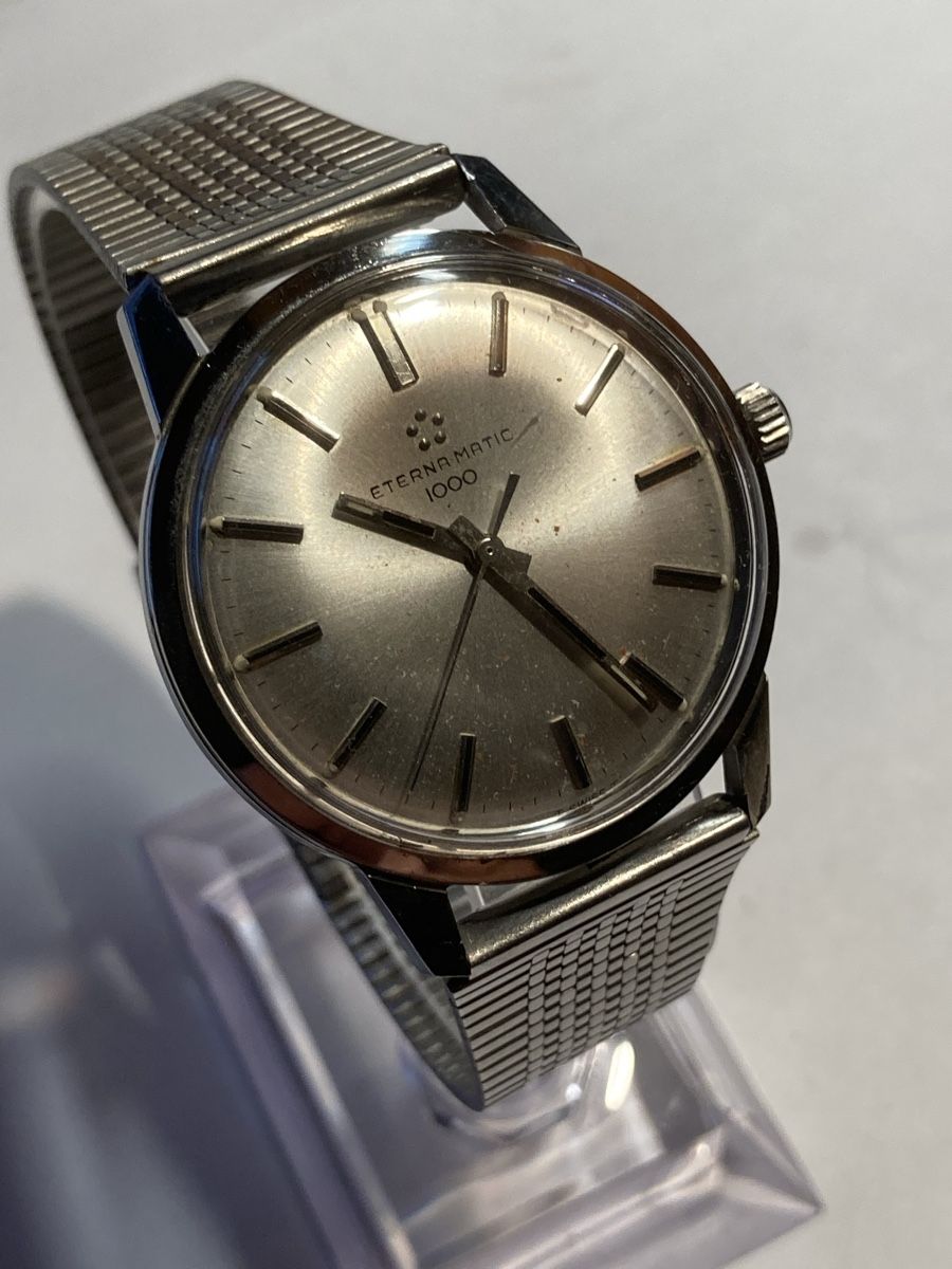 Eterna Orologi: Eterna matic 1000 Automatic 35 mm der 70 er – Usato da Glattbrugg venduto da vintagemania 4