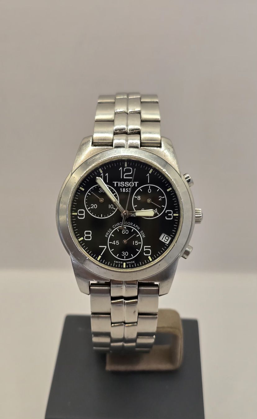 Tissot Uhren: Tissot PR50 Chronograph 38,1mm – Gebraucht aus Minusio von AGSuhren