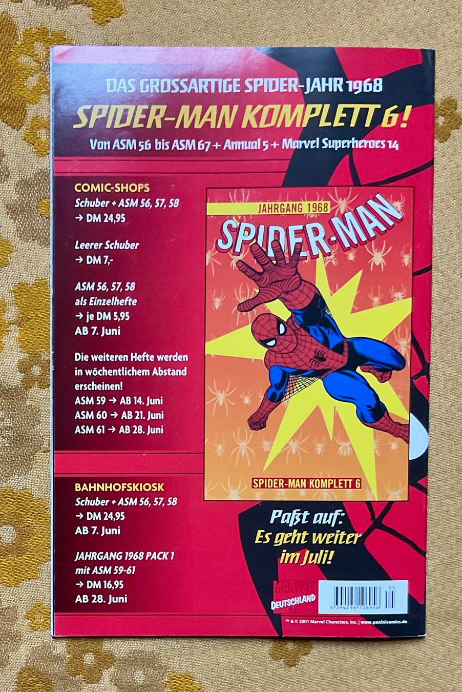 Fumetti: Peter Parker Spider-Man Heft Nr 5 von 2001 – Usato da Endingen venduto da nathan05 9