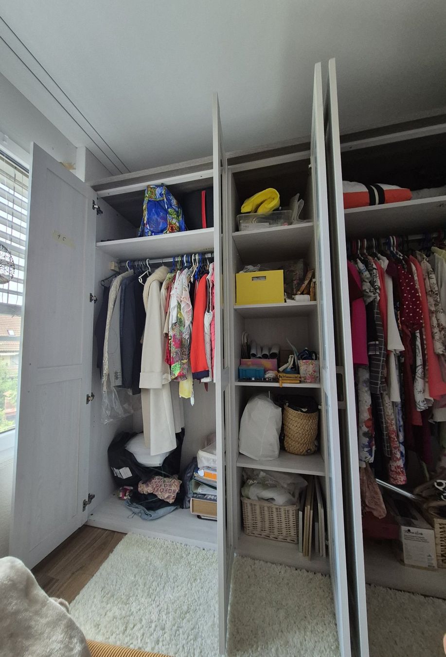 Conforama Armadi: Kleiderschrank-Landhaus-Stil – Usato da Lufingen venduto da mickymouse03 5