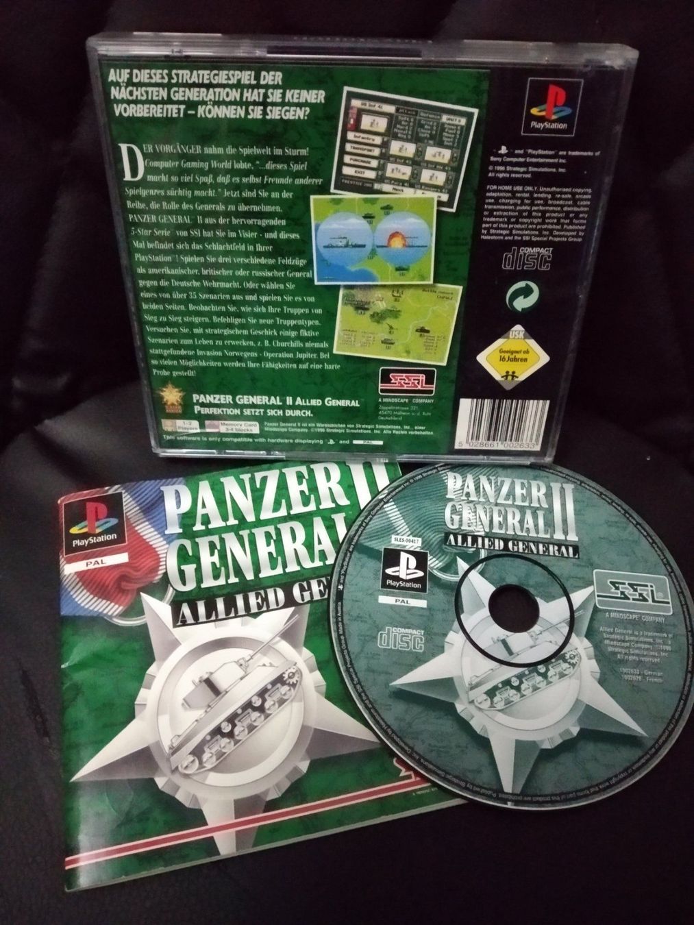 Sony Giochi: PlayStation 1 / ps1 -- Panzer general 2 – Usato da Fribourg venduto da PastGame 1