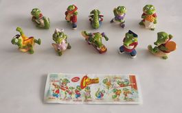 Crazy Crocos 1993 Vintage Figuren Kinder Überraschung