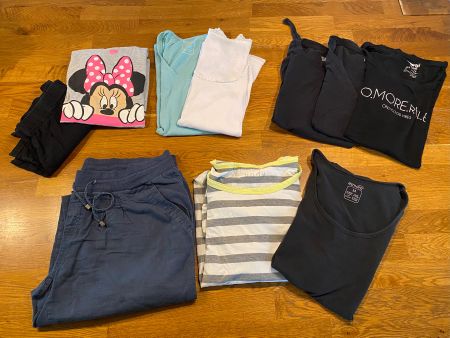 10-TLG DAMENKLEIDERPAKET GR. M-XL ZUM AUSTRAGEN