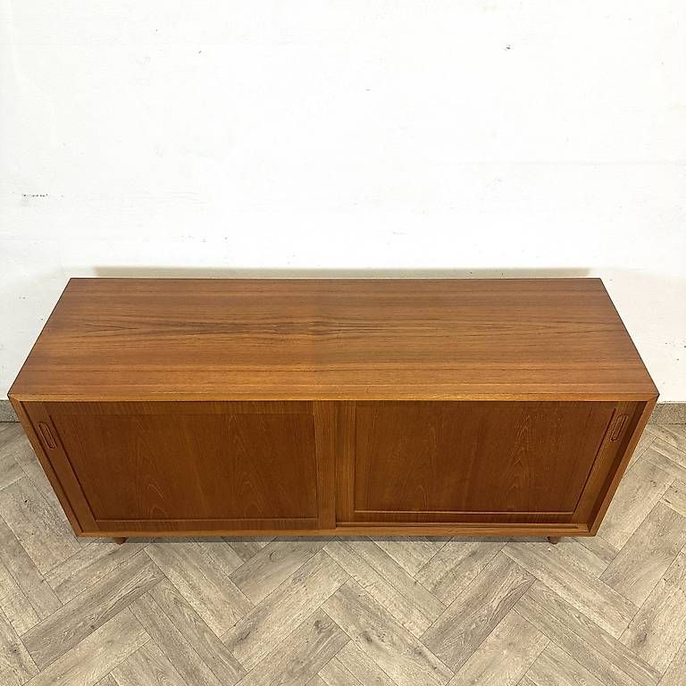 Cassettiere: Poul Hundevad dänisches teak Sideboard / Lowboard – Usato da basel venduto da vintory.ch 1