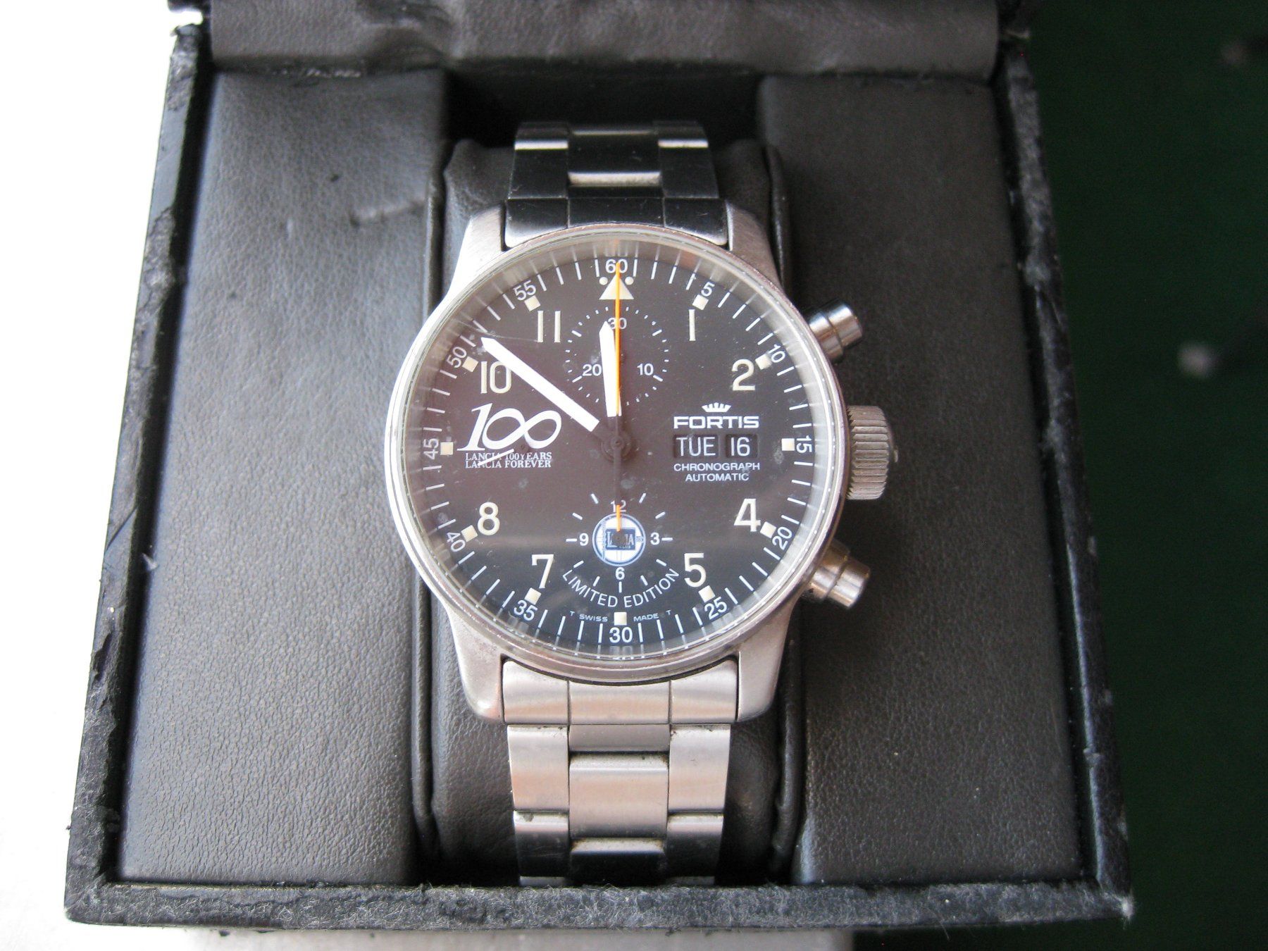 Fortis Orologi: Lancia Fortis Chronograph – Usato da Meilen venduto da juniorzagato 1