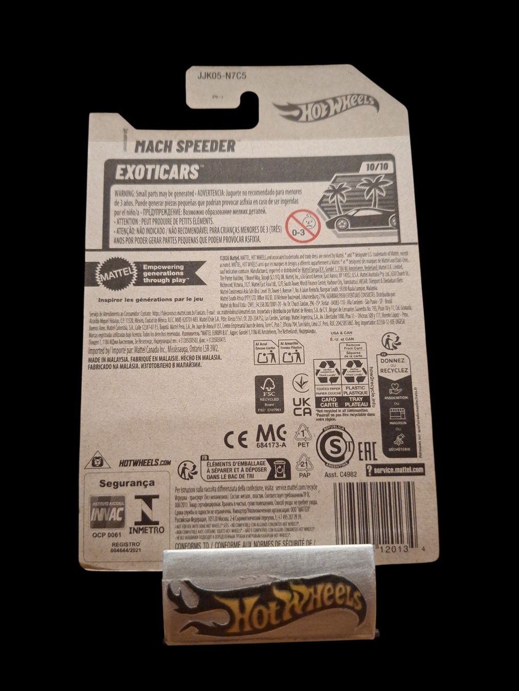 Hot Wheels Modellautos: Hot Wheels Exoticars 2026 Mach Speeder 10/10 L – Neu und originalverpackt aus Adlikon von Mmartin0 1