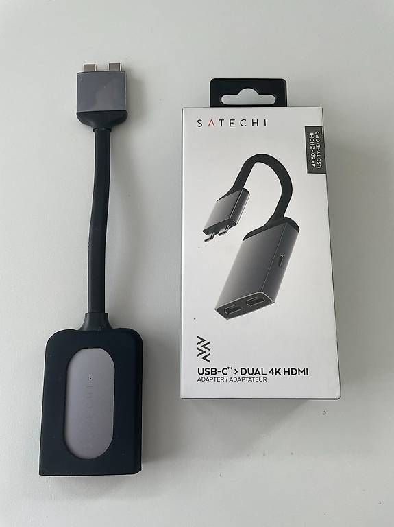 Satechi Docking station: SATECHI USB-C --> Dual 4KJ HDMI – Usato da Domat/Ems venduto da Buendner2000