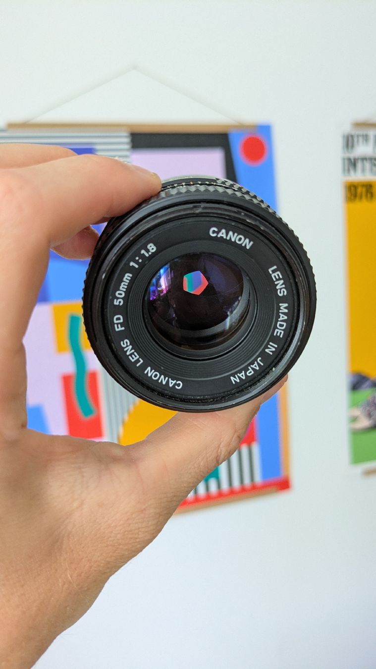 Canon Fotocamera: Canon AE-1 mit 2 Objektiven – Usato da Zürich venduto da man_pkw6 2