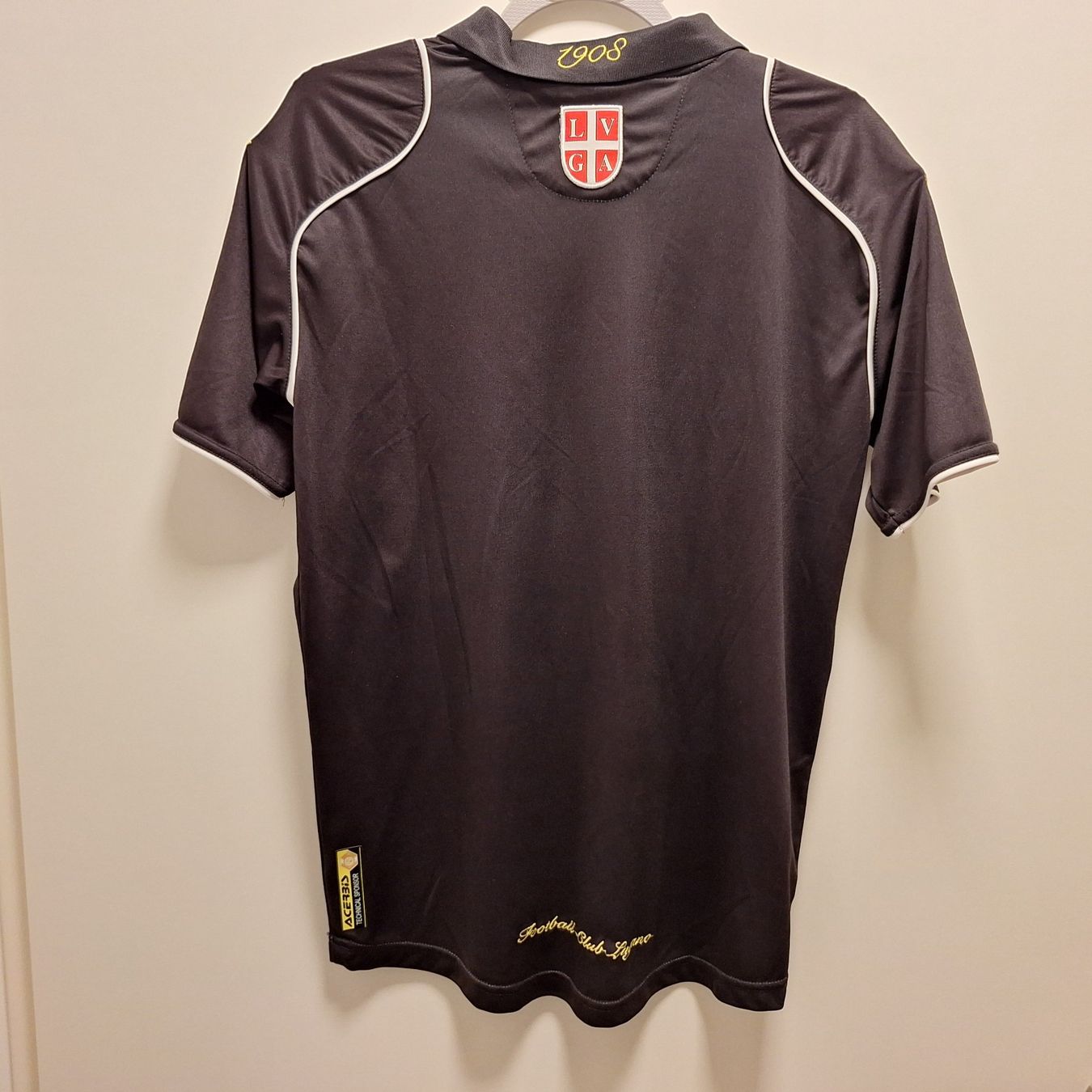 Canottiere & Pantaloni: FC LUGANO CALCIO ACERBIS M 2016-2017 SUISSE – Usato da Bellinzona venduto da LA-ropa-de-Juan 6