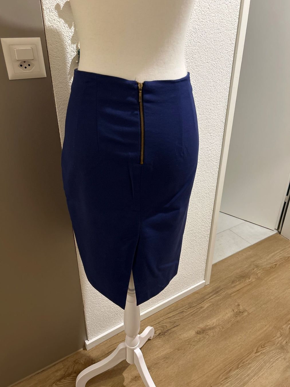 Zara Röcke: Jupe blau von Zara Basic Gr. S – Gebraucht aus Brunnen von Nala2929 3