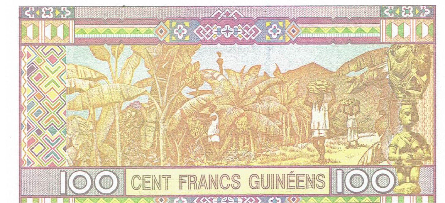 Banconote: Guinea 100 Francs 2015 UNZ – Nuovo (secondo la descrizione) da Steffisburg venduto da ber_8htf 1