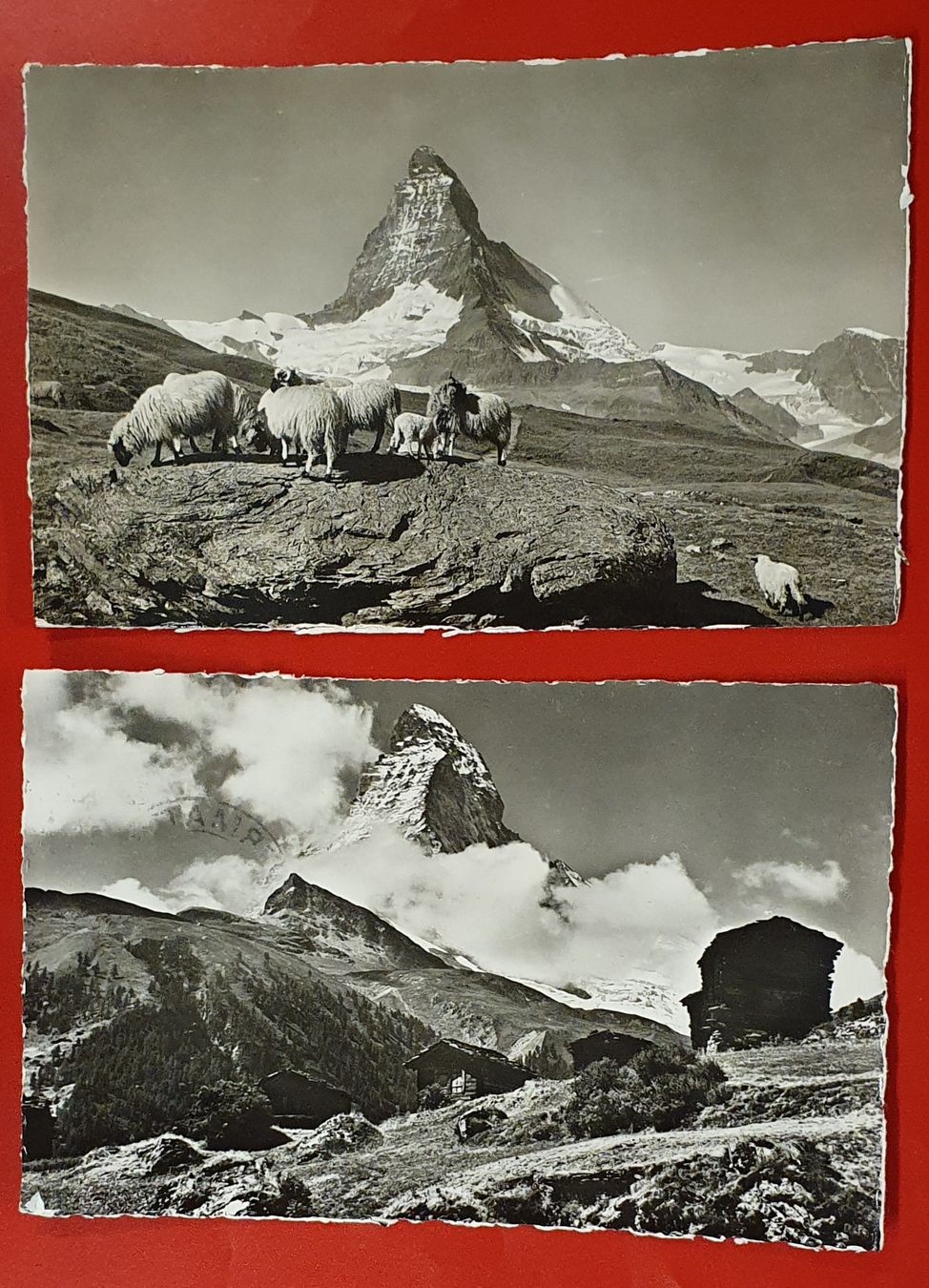 Cartoline postali: 2 Ansichtskarte von Zermatt – Usato da Kreuzlingen venduto da Rschweiz1