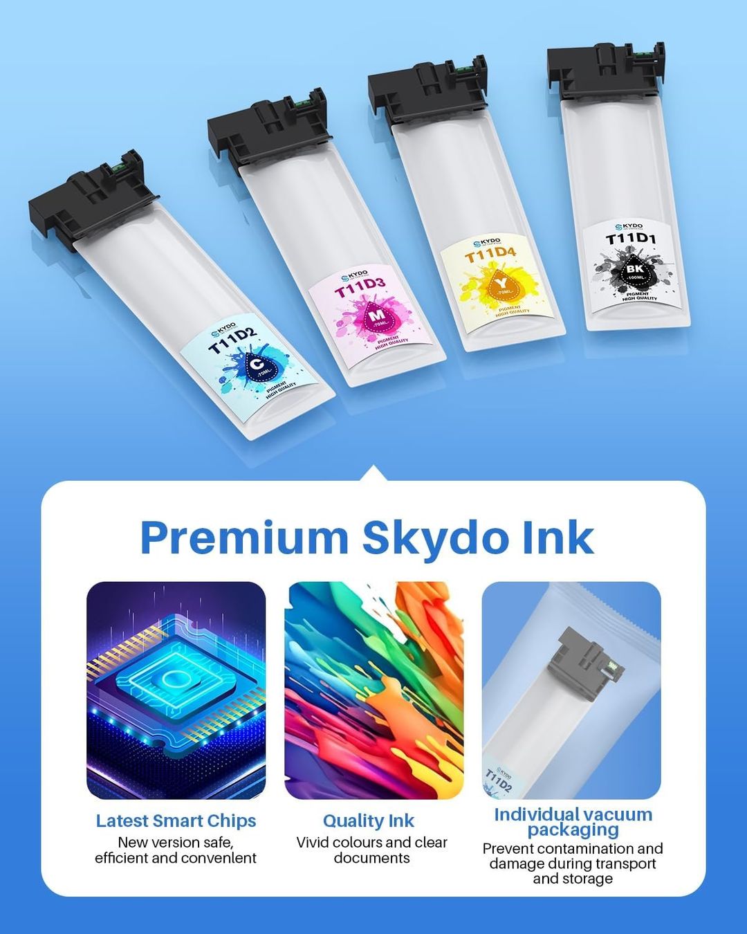Epson Cartucce per stampanti & toner: Epson T11D Patronen Set 4er kompatibel – Nuovo e nell'imballaggio originale da Suhr venduto da SchnapperCH 1