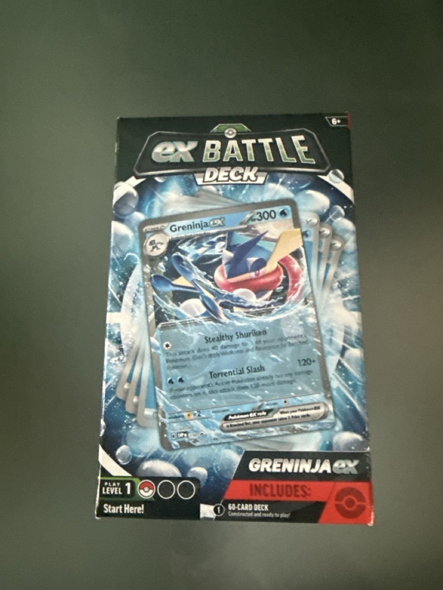 Cartoline: Greninja Ex Battle Deck – Nuovo e nell'imballaggio originale da Holziken venduto da Simi361