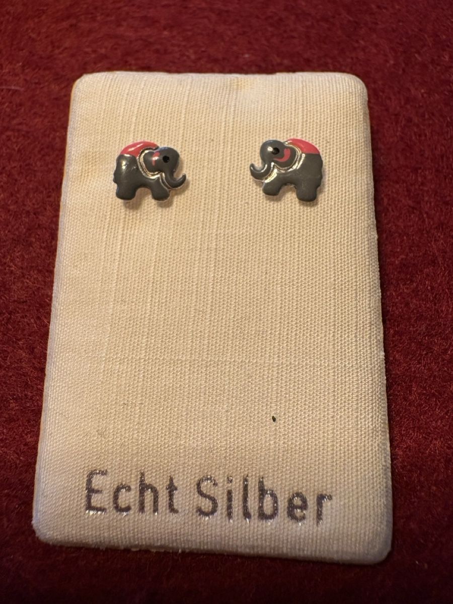 Orecchini pendenti & Orecchini a lobo: Ohrstecker Elephanten Silber 925 neu – Nuovo (secondo la descrizione) da Embrach venduto da mays 1