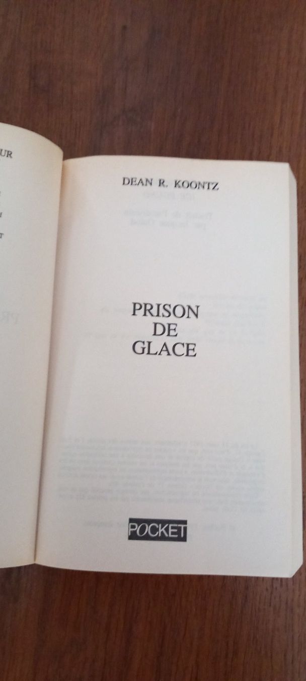 Libri: Prison de glace – Usato da Le locle venduto da juliensaran 4