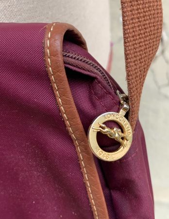 Super sac en toile Pliage LONGCHAMP bandoulière coton