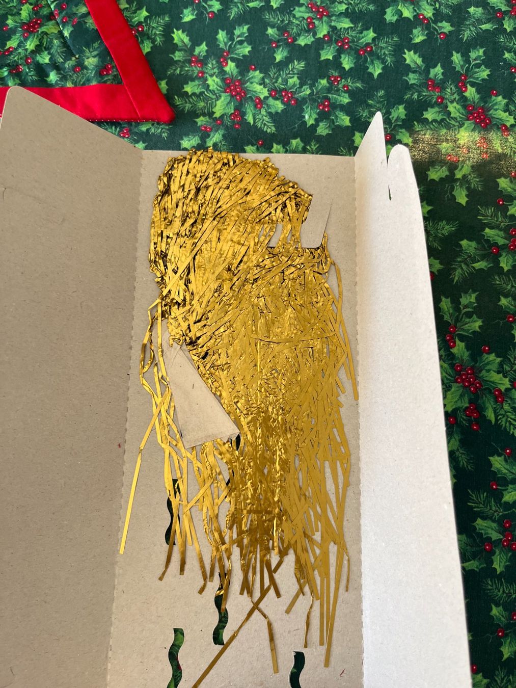 Migros Alle Dekorationen: Staniol Lametta gold – Neu (gemäss Beschreibung) aus Luzern von Lampion 1