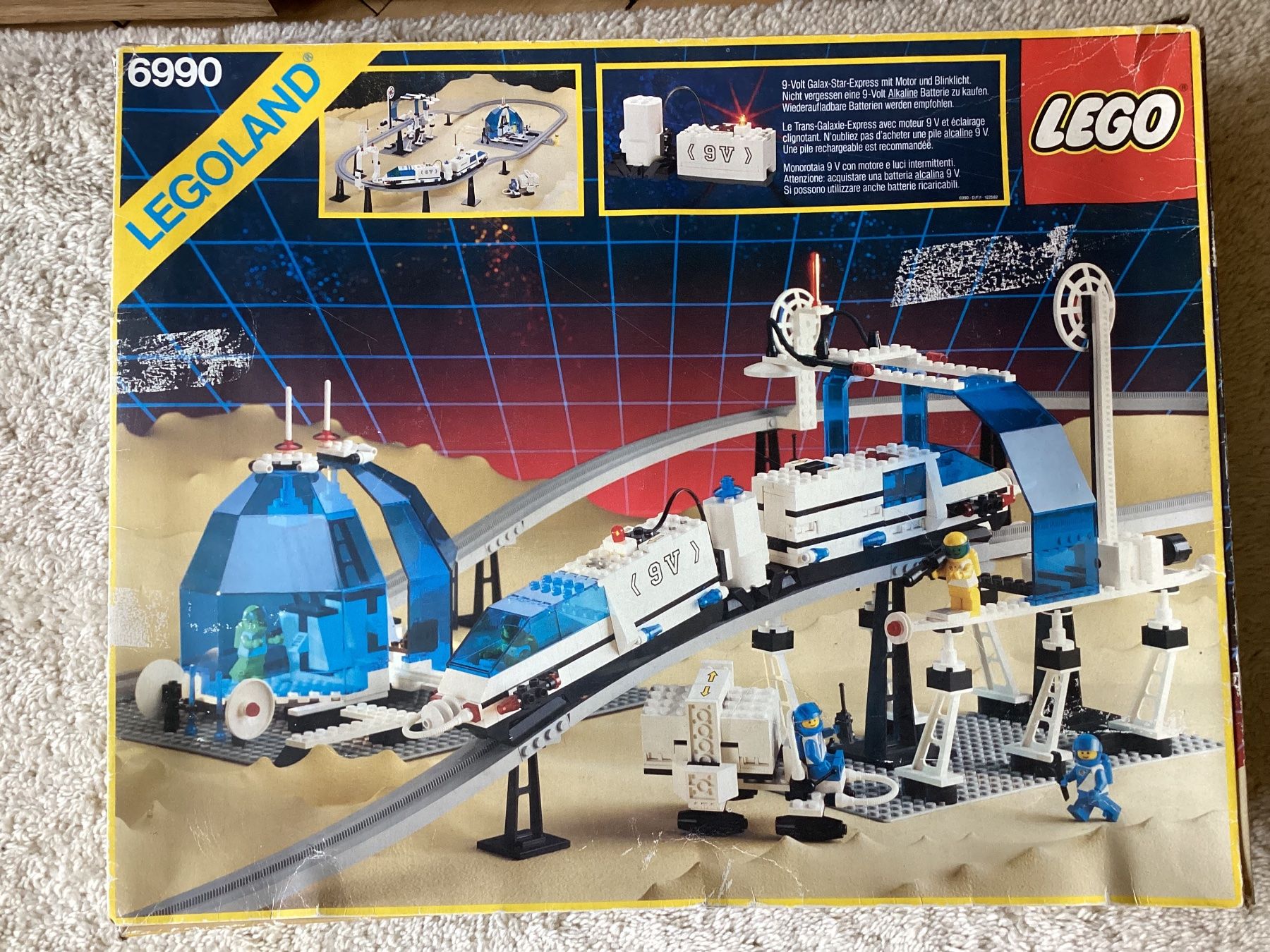 Legoland Baukästen: Lego Space Monorail Bahn mit BA u. OVP + Weichen u. Schienen – Gebraucht aus Flawil von kruemeli02 8