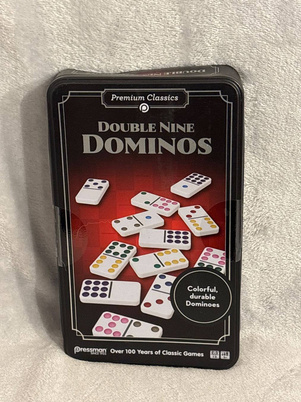 Giochi: Premium Domino Spiel "Double Nine" Verpackungsschaden – Nuovo e nell'imballaggio originale da Oberegg venduto da MR-shop