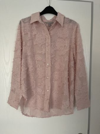 Bluse, zartrosa, Grösse 36, H&M