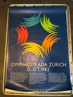 plakat gymnaestrada, zürich 82, turnen