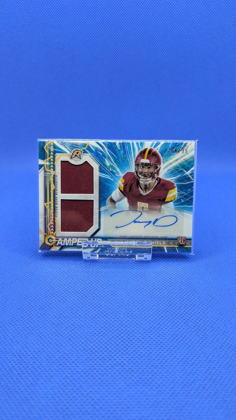 Topps Carte collezionabili: 2024 Topps Resurgence Jayden Daniels ROOKIE PATCH AUTO – Nuovo (secondo la descrizione) da Ruppoldsried venduto da levgeni91