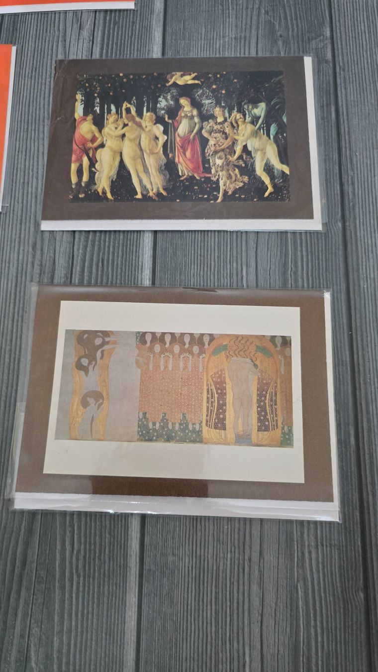 Cartoline: Kunst Grusskarten - Botticelli / Klimt / Dalí – Nuovo (secondo la descrizione) da Thalwil venduto da VitaMini 3