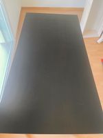 Tisch IKEA Vika Amon schwarz mit Gebrauchsspuren