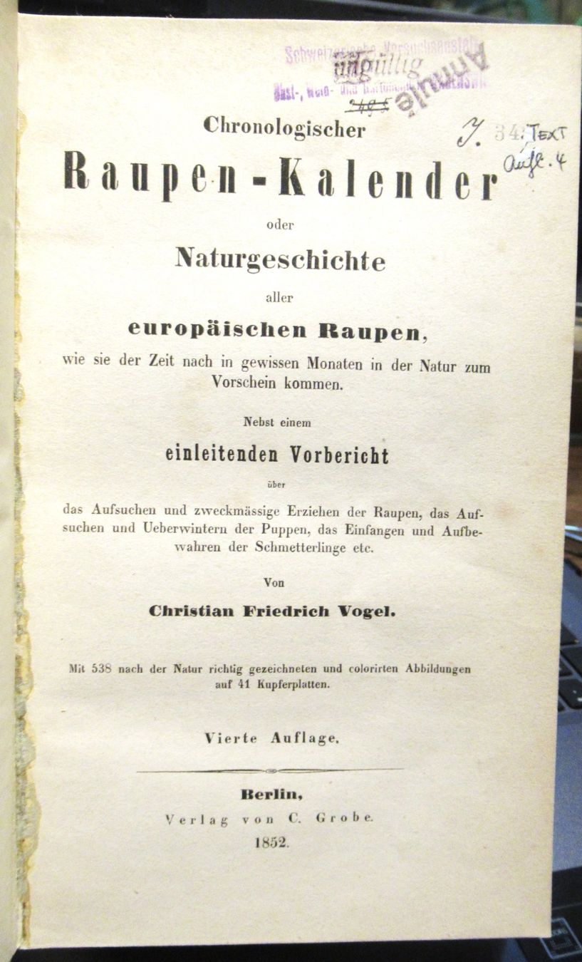 Libri: Raupen    Schmetterlinge – Usato da Hedingen venduto da Protechnica 3