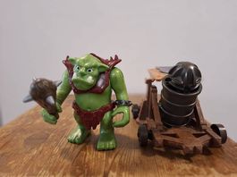 Playmobil troll und  Kanone