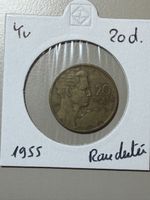 Yougoslavie- 20 dinars - 1955 - Roue dentée 