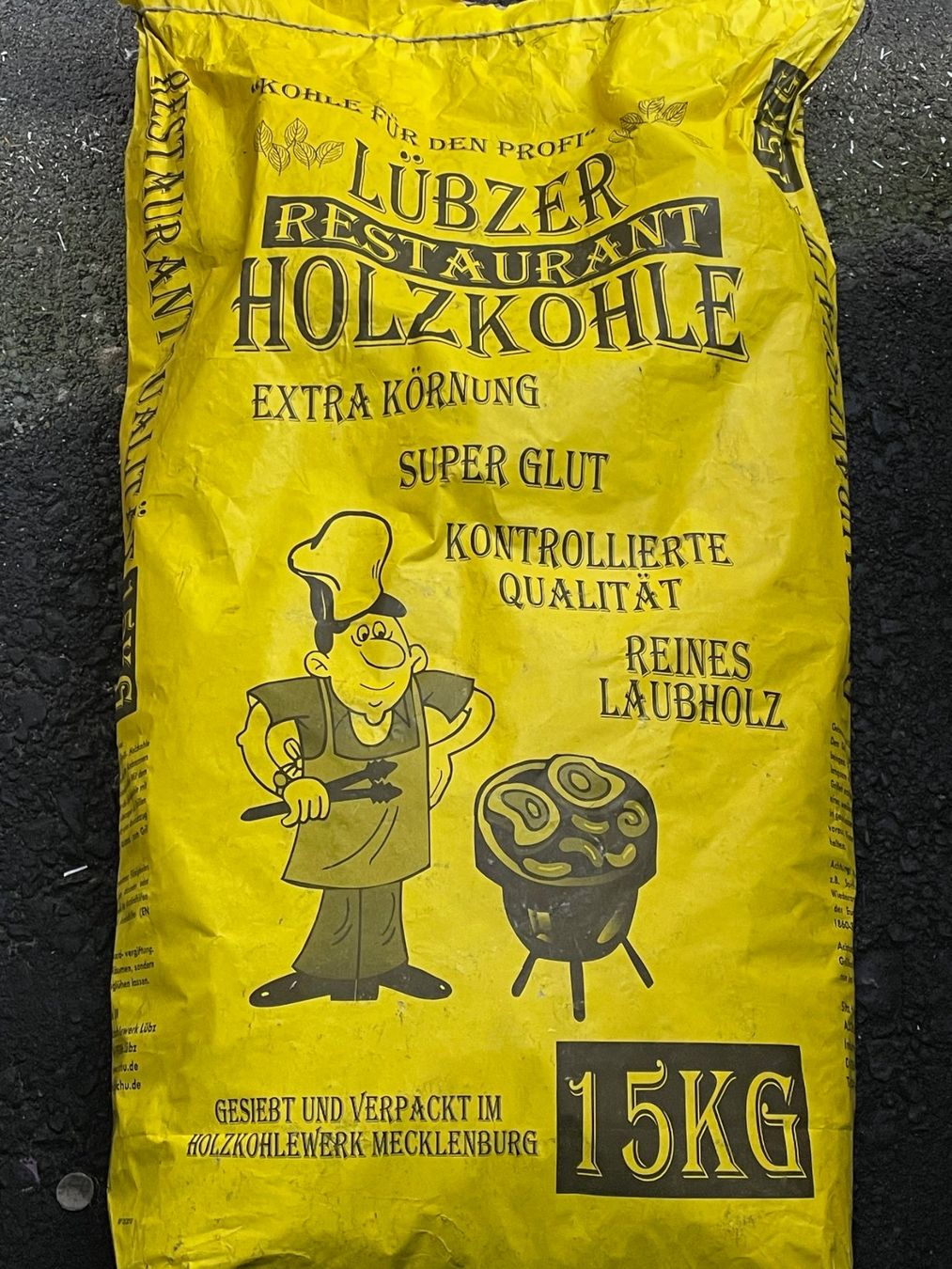Articoli in legno: Holzkohle Lübzer Restaurant Holzkohle – Nuovo e nell'imballaggio originale da Zug venduto da Vesi8