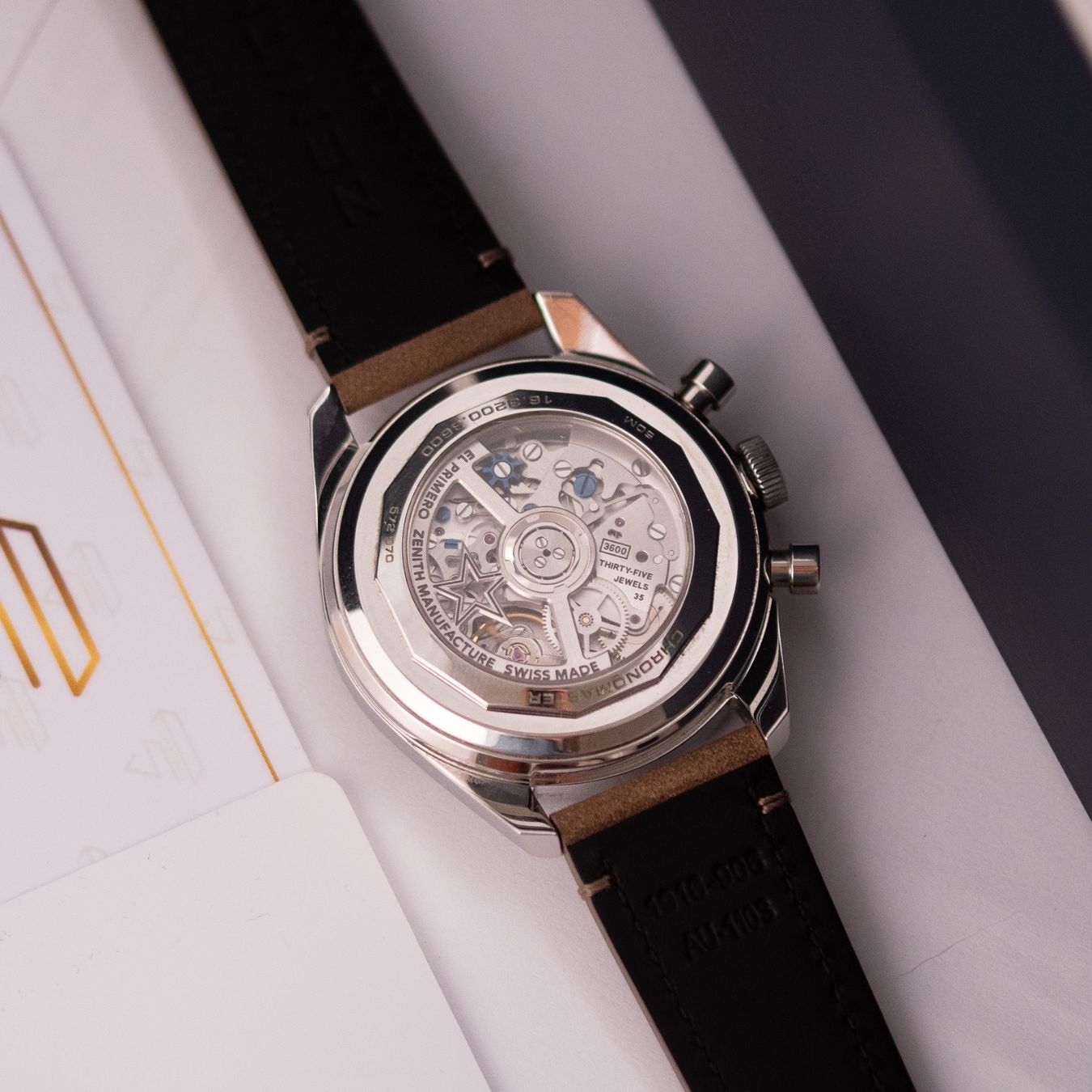 Zenith Orologi: Zenith Chronomaster Original/ 16.3200.3600 / 2021 / Full Set – Usato da Luzern venduto da PrimeSwissTime 6