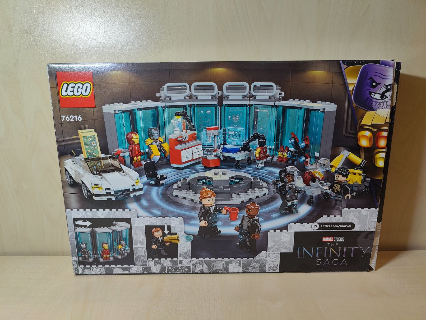 Lego Kit di costruzioni: Lego Super Heroes 76216 Iron Mans Werkstatt – Usato da Sulgen venduto da WhiteWolf3 1