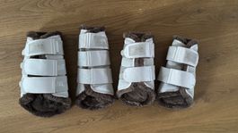 Escadron Faux Fur Pferde-Gamaschen aus Platinum Edition 4Stk