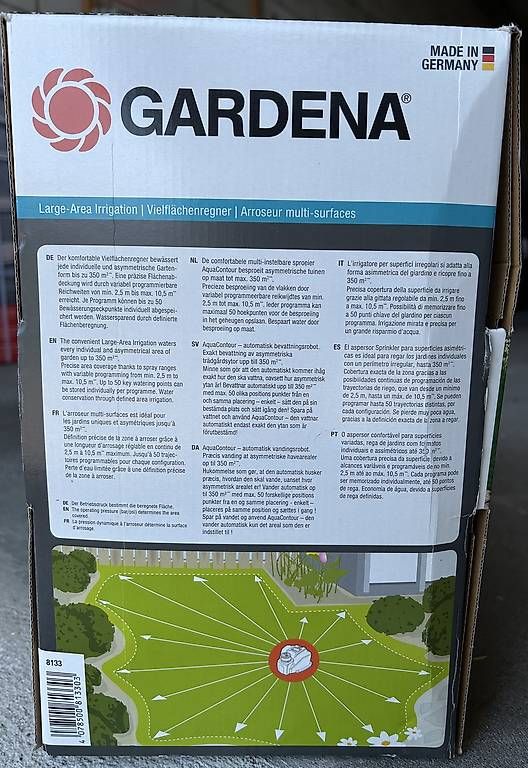 Gardena Tubi & Tubi flessibili: Gardena Vielflächenregner AquaContour automatic – Nuovo (secondo la descrizione) da Neuenegg venduto da Mahube 3