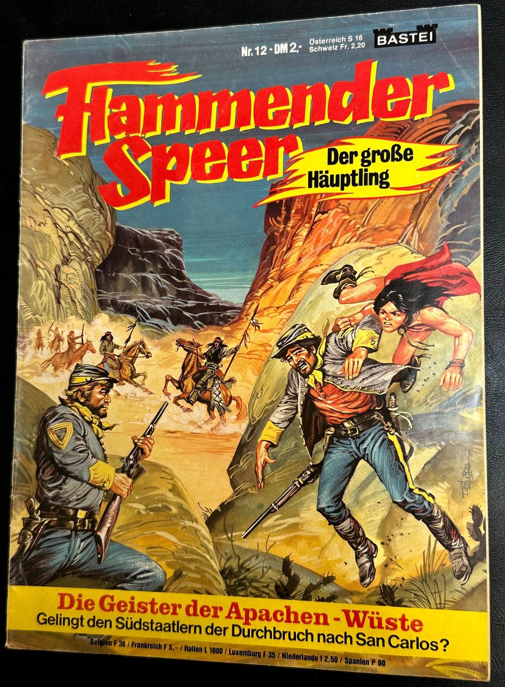 Fumetti: Flammender Speer Nr. 12 1979, 100 Comics eingestellt ab 1.- – Usato da Seltisberg venduto da quadartswiss