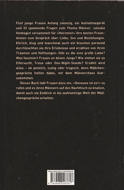 Bücher: Juleska Vonhagen - Herzmist – Gebraucht aus Luzern von Baumhuepfer01 1