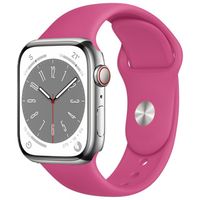Silikon Armband für Apple Watch 42 / 44 / 45 / 49 mm- Pitaya