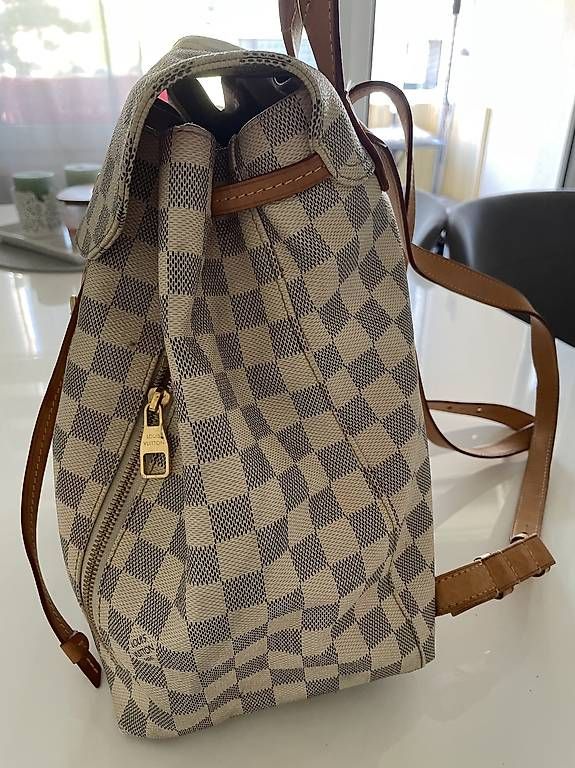 Rucksäcke: Louis Vuitton Sperone Rucksack Damier Azur – Gebraucht aus Allschwil von figurella5 1