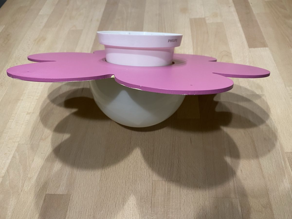 Philips Lampadari & plafoniere: Philips Deckenleuchte Kinderzimmerlampe Blume Schmetterlinge – Usato da Flawil venduto da Vera44 2